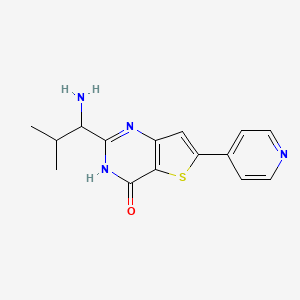 molecular formula C15H16N4OS B15137712 Cdc7-IN-20 