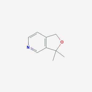 molecular formula C9H11NO B151378 Furo[3,4-c]pyridine, 1,3-dihydro-3,3-dimethyl-(9CI) CAS No. 126230-93-1
