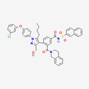 molecular formula C47H41ClN4O6S B15137883 Bcl-2-IN-12 