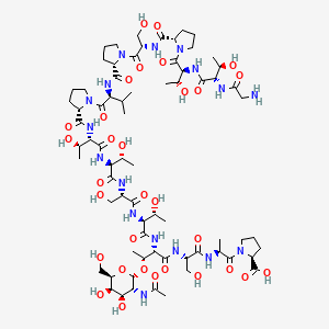 molecular formula C71H117N17O31 B15137942 Muc5AC-13 