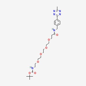 molecular formula C26H40N6O7 B15138036 Me-Tet-PEG4-NHBoc 