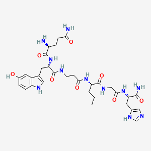 molecular formula C32H45N11O8 B15138115 GB-6 