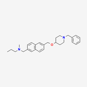 molecular formula C28H36N2O B15138127 ADS031 