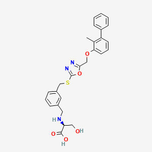molecular formula C27H27N3O5S B15138264 LP23 