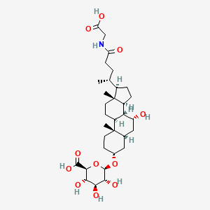 Glycochenodeoxycholic acid 3-glucuronide
