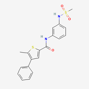 molecular formula C19H18N2O3S2 B15138376 Dhx9-IN-10 