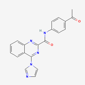 molecular formula C20H15N5O2 B15138538 Cyp51/PD-L1-IN-1 