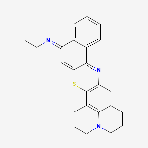 molecular formula C24H23N3S B15138593 Photoacoustic contrast agent-1 