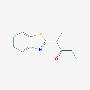 B151386 2-(2-Benzothiazolyl)-3-pentanone CAS No. 132607-29-5
