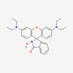 molecular formula C28H31N3O3 B15138667 N-hydroxy Rhodamine B amide 
