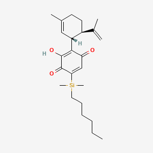 molecular formula C24H36O3Si B15138708 Nlrp3-IN-23 