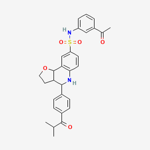 molecular formula C29H30N2O5S B15138712 MX69-102 