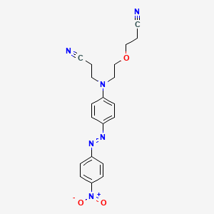 molecular formula C20H20N6O3 B15138760 Disperse orange 80 CAS No. 70210-10-5