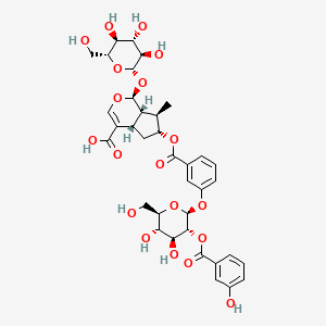 molecular formula C36H42O19 B15138974 Gentiiridosides A 