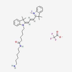 molecular formula C38H51F3N4O3 B15138993 Cyanine3 amine (TFA) 