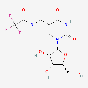 5-(N-Methyl-N-trifluoroacetyl)aminomethyl uridine