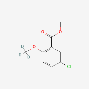 Methyl 5-chloro-2-methoxybenzoate-d3