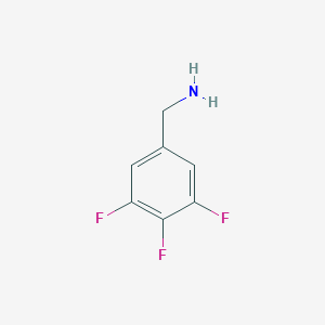 molecular formula C7H6F3N B151390 3,4,5-Trifluorobenzylamine CAS No. 235088-69-4