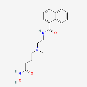 molecular formula C18H23N3O3 B15139033 DKFZ-748 