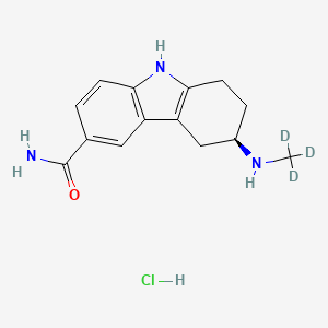 molecular formula C14H18ClN3O B15139055 Frovatriptan-d3 (hydrochloride) 