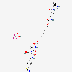 molecular formula C50H64F3N7O10S B15139093 JPS016 TFA 