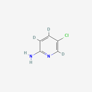 5-Chloropyridin-3,4,6-d3-2-amine