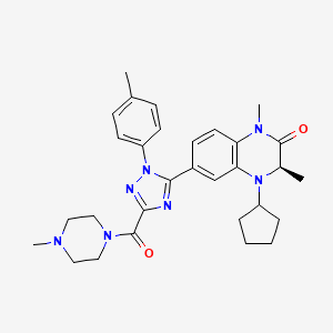 molecular formula C30H37N7O2 B15139303 Bet-IN-14 