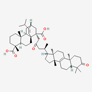 molecular formula C50H74O6 B15139399 Forrestiacids J 