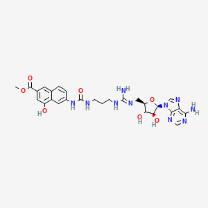 molecular formula C27H32N10O7 B15139498 EML734 