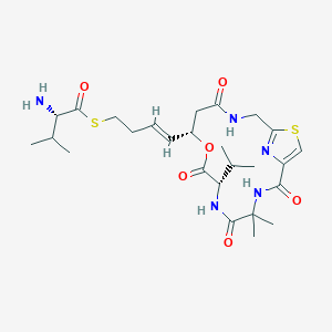 molecular formula C26H39N5O6S2 B15139504 Bocodepsin CAS No. 1834513-65-3
