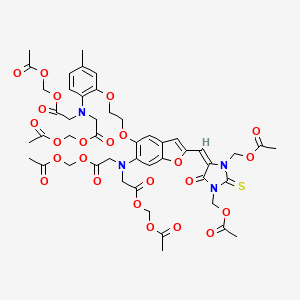 molecular formula C47H52N4O24S B15139589 Fura Red AM 