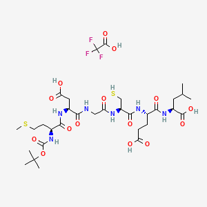 molecular formula C32H51F3N6O15S2 B15139741 Box5 TFA 