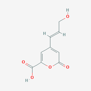 molecular formula C9H8O5 B15139851 Arabidopyl alcohol 