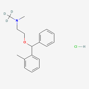 molecular formula C18H24ClNO B15139875 Orphenadrine-d3 hydrochloride 