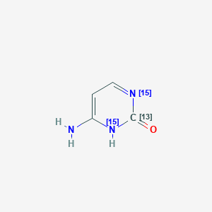 5-Hydroxycytosine-13C,15N2