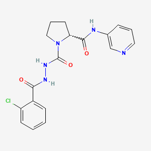 molecular formula C18H18ClN5O3 B15140155 Cdk4/6-IN-7 