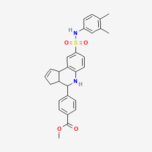 molecular formula C28H28N2O4S B15140310 Mdm2/xiap-IN-1 