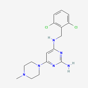 molecular formula C16H20Cl2N6 B15140489 ST-1006 