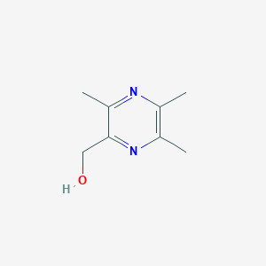 molecular formula C8H12N2O B151405 (3,5,6-Trimethylpyrazin-2-yl)methanol CAS No. 75907-74-3