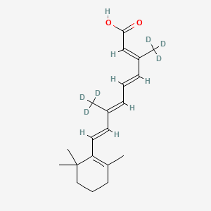 molecular formula C20H28O2 B15140520 Retinoic acid-d6 