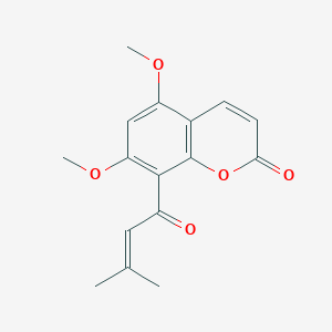 molecular formula C16H16O5 B15140533 Angelicone 