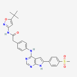 molecular formula C28H28N6O4S B15140559 Ret-IN-19 