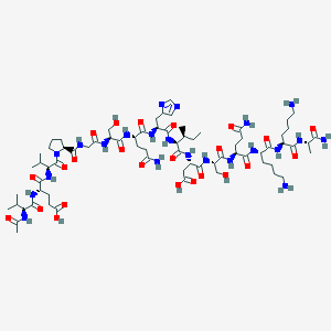 molecular formula C71H118N22O24 B151406 N-Ac-Ctp3-amide CAS No. 132177-90-3