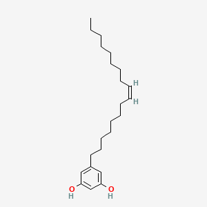 molecular formula C23H38O2 B15140633 5-Heptadec-cis-8-enylresorcinol 