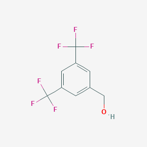 molecular formula C9H6F6O B151409 3,5-Bis(trifluoromethyl)benzyl alcohol CAS No. 32707-89-4