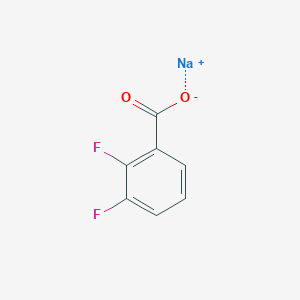 molecular formula C7H3F2NaO2 B1514103 Sodium 2,3-difluorobenzoate CAS No. 1604819-08-0