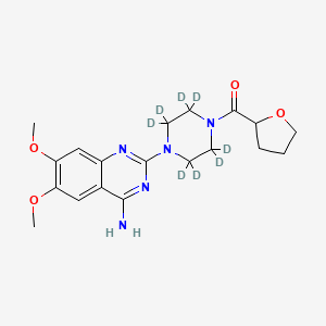 molecular formula C19H25N5O4 B15141049 Terazosin-d8 