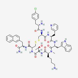 molecular formula C58H69ClN12O9S2 B15141186 PRL 3195 