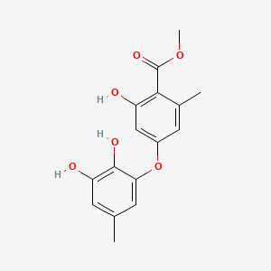 molecular formula C16H16O6 B15141293 Methyl gerfelin CAS No. 700870-56-0