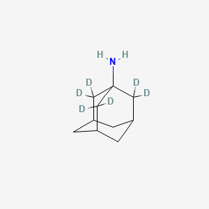 molecular formula C10H17N B15141316 Amantadine-d6 